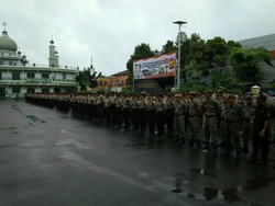 Polres Jaksel Gelar Apel Pasukan Kesiapan Pengamanan TPS