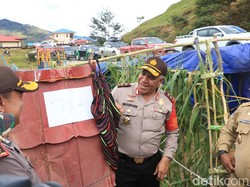 Kapolda Papua Tinjau Persiapan TPS Sistem Noken di Lanny Jaya