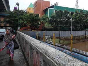 Normalisasi Sungai Pesanggrahan, Pasar Cipulir Bebas Banjir