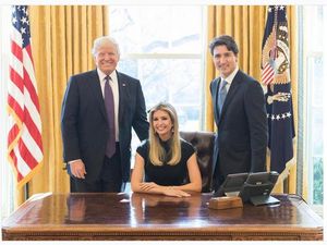 Ivanka Jadi Sorotan di Pertemuan Trump dengan PM Kanada