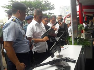 Terima 15 Senjata Karya Indonesia, Menhan: Nanti Bikin Jet Tempur