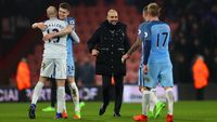 Nirgelar di Musim Per   tama, Guardiola Tak Berniat Ubah Gaya City
