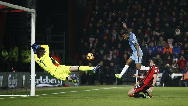Kalahkan Bournemouth, City Naik ke Posisi Dua