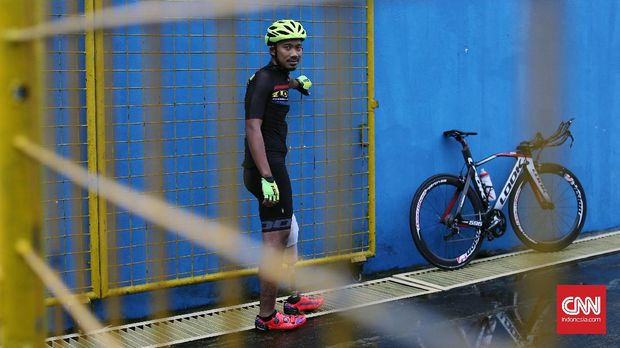 Muhammad Fadli selalu percaya diri dan bersikap optimistis saat mulai menekuni karier di para cycling.