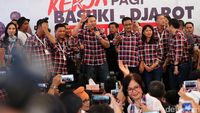Ahok-Djarot Tanggapi Quick Count Pilgub DKI