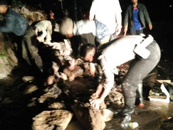 Ada 2 Titik Longsor Akibat Guyuran Hujan Deras di Puncak