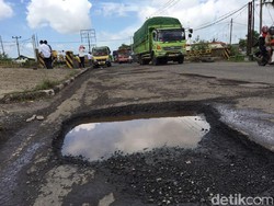 Menteri PUPR Minta Lubang Pantura Diperbaiki dalam Waktu 2 Minggu