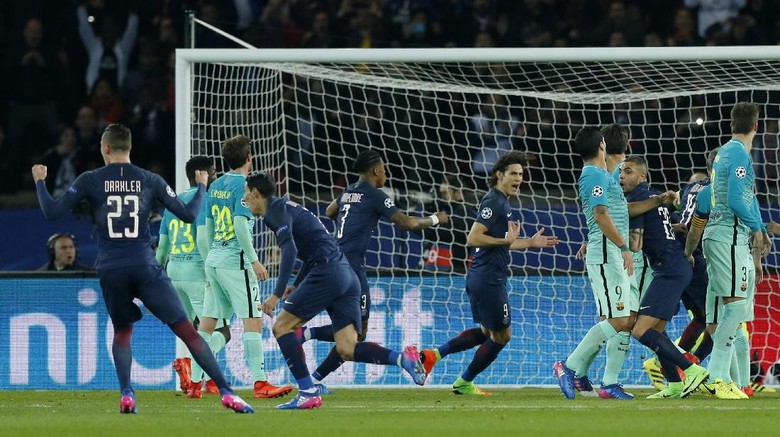 PSG Ungguli Barca 2-0 di Babak Pertama PSG Ungguli Barca 2-0 di Babak Pertama