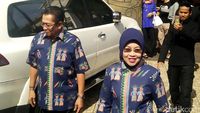 Cawagub Sylviana Berangkat ke TPS
