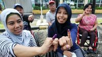 Semangat Penyandang Disabilitas Ikut Pilkada DKI