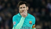 Catatan statistik menunjukkan betapa minimnya kontribusi Messi di lini depan Barca dalam laga tersebut. Sepanjang pertandingan, Messi hanya melepaskan satu tembakan, itupun tak mengarah ke gawang. Reuters / Christian Hartmann.