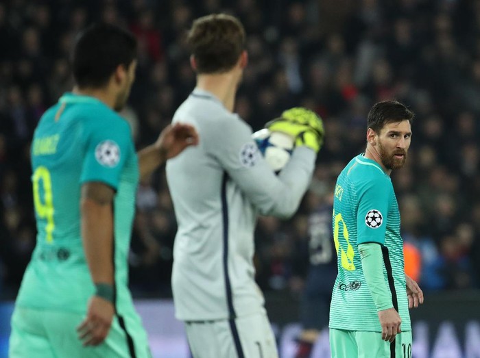 PSG Meredam MSN dan Barca