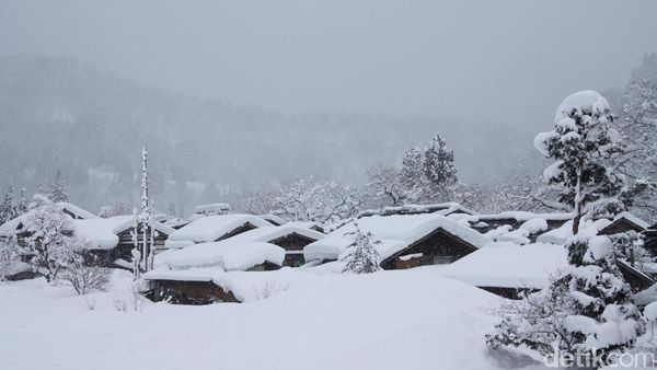 Instagenic, Ini Desa Tradisional Jepang yang Tertutup Salju