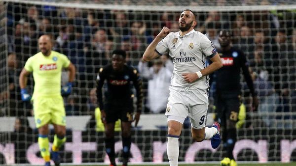 Madrid Tundukkan Napoli 3-1
