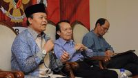 Wakil Ketua MPR Hidayat Nur Wahid dalam diskusi 4 Pilar