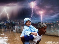 BMKG: Potensi Hujan Lebat di Jabodetabek hingga 3 Hari ke Depan