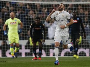 Persentase Gol Benzema di Liga Champions Kini Lewati Ronaldo