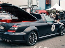 Duh, Mercedes-Benz S-Class Ini Dipotong Jadi Pikap