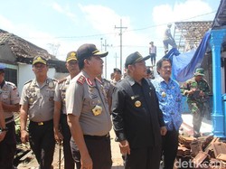 Korban Puting Beliung Dapat Perhatian Bupati Sidoarjo dan Kapolda Jatim