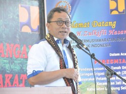 Resmikan Jaringan Irigasi, Ketua MPR Harap Petani Makmur