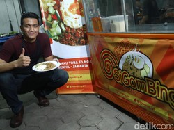 Galank Gunawan Rintis Kedai Nasi Goreng Kambing di Benhil