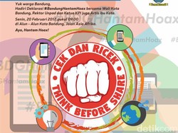Ingat! Senin Kumpul di Alun-alun, Bandung Deklarasi #BDGHantamHoax