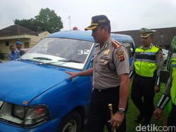 220 Angkot di Kota Bogor Terjaring Razia