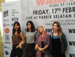 Trou Buka Konser Warpaint dengan Meriah