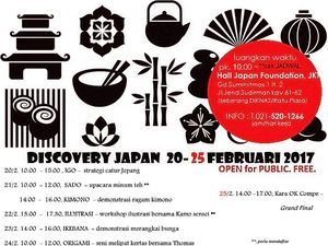 Ilustrator Kamo Sensei Hadir di Pekan Discovery Japan 2017 Ilustrator Kamo Sensei Hadir di Pekan Discovery Japan 2017