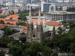 Sambut Sumpah Pemuda, Gereja Katedral akan Bermandikan Cahaya
