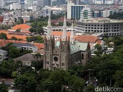 Idul Adha, Gereja Katedral Jakarta Geser Jadwal Misa Minggu Pagi