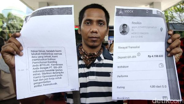 Mantan Driver Laporkan Go-Jek ke Polda Metro