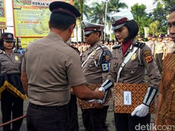 Kejar Perampok Motor, Bripda Vinna dan Brigadir Ilham Dapat Penghargaan