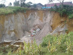 Longsor di Karo Sumut, Bangunan PAUD Ikut Amblas