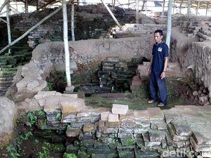 Candi Minakjinggo Simpan Pertarungan Damarwulan dan Adipati Blambangan