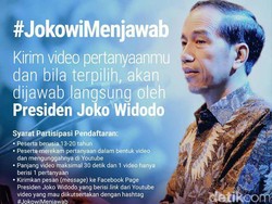 Jokowi Buka Tanya-Jawab #JokowiMenjawab via Video di YouTube