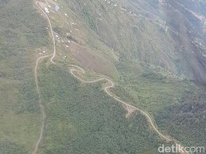 Foto: Wow! Jokowi Bangun Jalan Ribuan Kilometer di Kalimantan dan Papua Foto: Wow! Jokowi Bangun Jalan Ribuan Kilometer di Kalimantan dan Papua