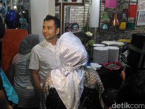 Raffi Ahmad dan Nagita Slavina Gelar Syukuran dengan Anak Yatim