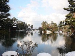 Justru Cantik Saat Musim Dingin, Ini Taman Bunga Jepang