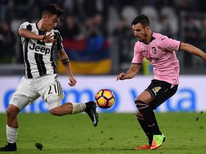 Dybala Dua Gol, Juventus Gasak Palermo 4-1 Dybala Dua Gol, Juventus Gasak Palermo 4-1