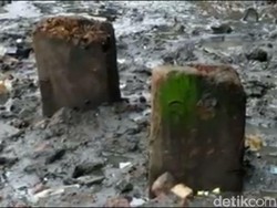 Pondasi Pintu Air Abad 18 Ditemukan di Kota Tua Jakarta