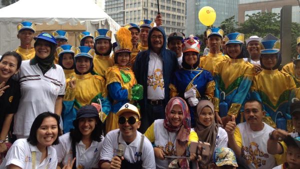 Serunya Saat Bahaya Kanker Anak Dikampanyekan Lewat Hiburan