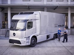 Mercedes-Benz Siap Produksi Truk Bertenaga Listrik