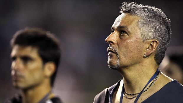 Roberto Baggio, salah satu legenda sepak bola Italia. (