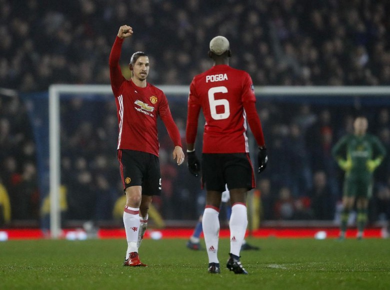 Rashford dan Ibrahimovic Loloskan MU ke Babak Delapan Besar