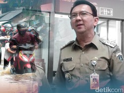Menurut Survei, Ahok Ungguli Jokowi dan Anies dalam Atasi Banjir