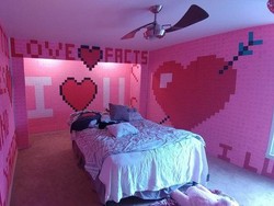 Nyatakan Cinta ke Istri, Suami Dekorasi Kamar dengan 7.000 Kertas Post-it