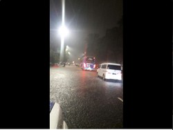 Genangan Air Menyerang Istana Merdeka dan Sejumlah Titik Ibukota