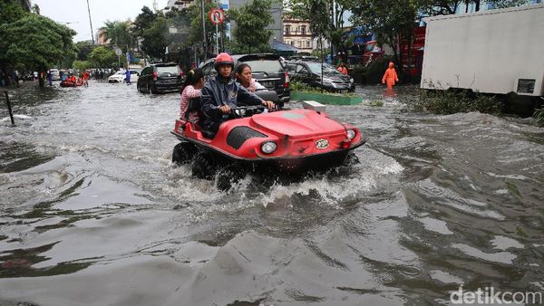 Tanjung Duren Kebanjiran
