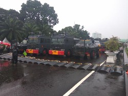 Ada Aksi 212, Begini Pengamanan Aparat TNI/Polri di DPR